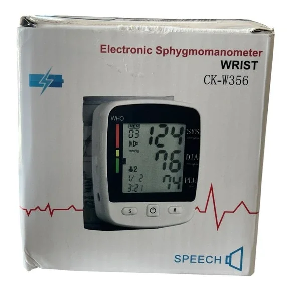 Electronic Sphygmomanometer Wrist Monitor CK-W356 - Picture 2 of 4